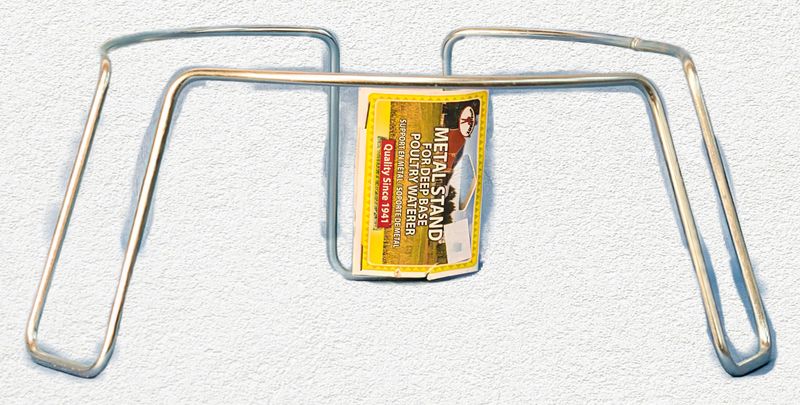 Little Giant Metal Stand for Deep Base Poultry Waterer
