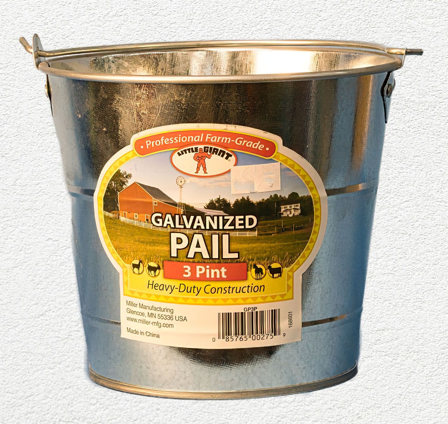 Pail Galvanized 3pt
