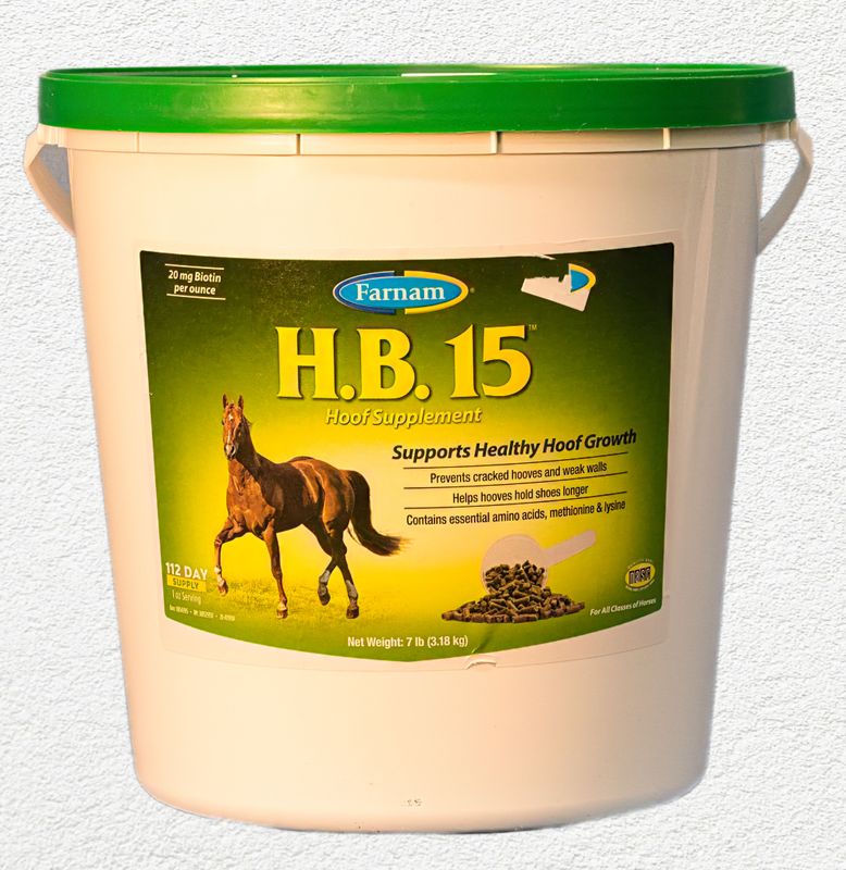 Farnam H.B. 15 Hoof Supplement, 7 lbs