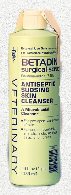 BETADINE® SURGICAL SCRUB 7.5% 16 OZ