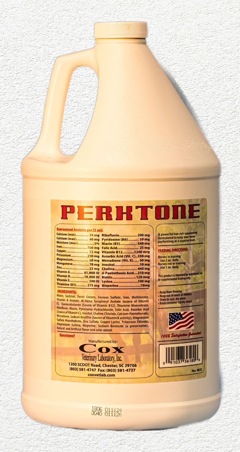 Cox Veterinary Lab Perktone Liquid Supplement, 1 Gallon