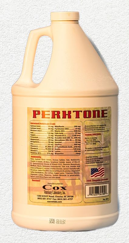 Cox Veterinary Lab Perktone Liquid Supplement, 1 Gallon