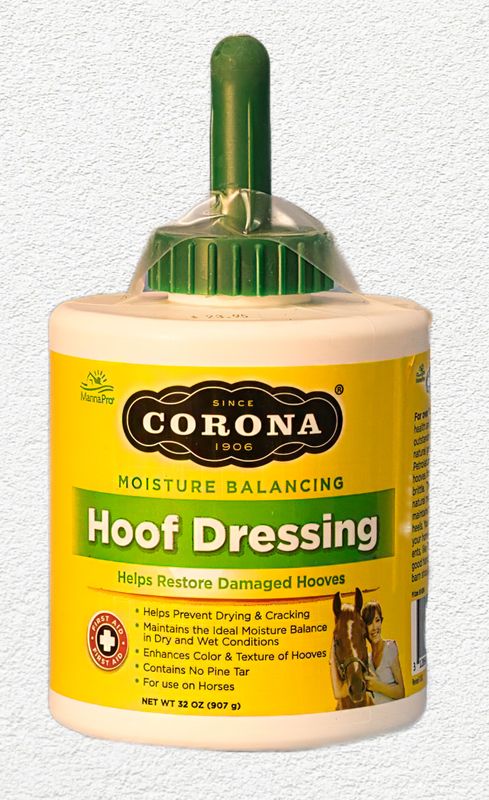 Corona Hoof Dressing with Brush, 32 oz