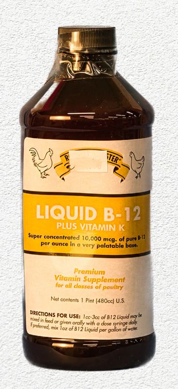 Rooster Booster Liquid Vitamin B-12, 16 oz