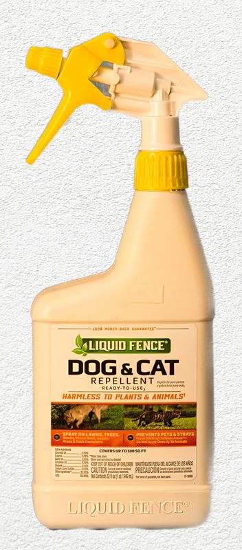 Liquid Fence Dog & Cat Repellent, Ready-to-Use, 32 oz