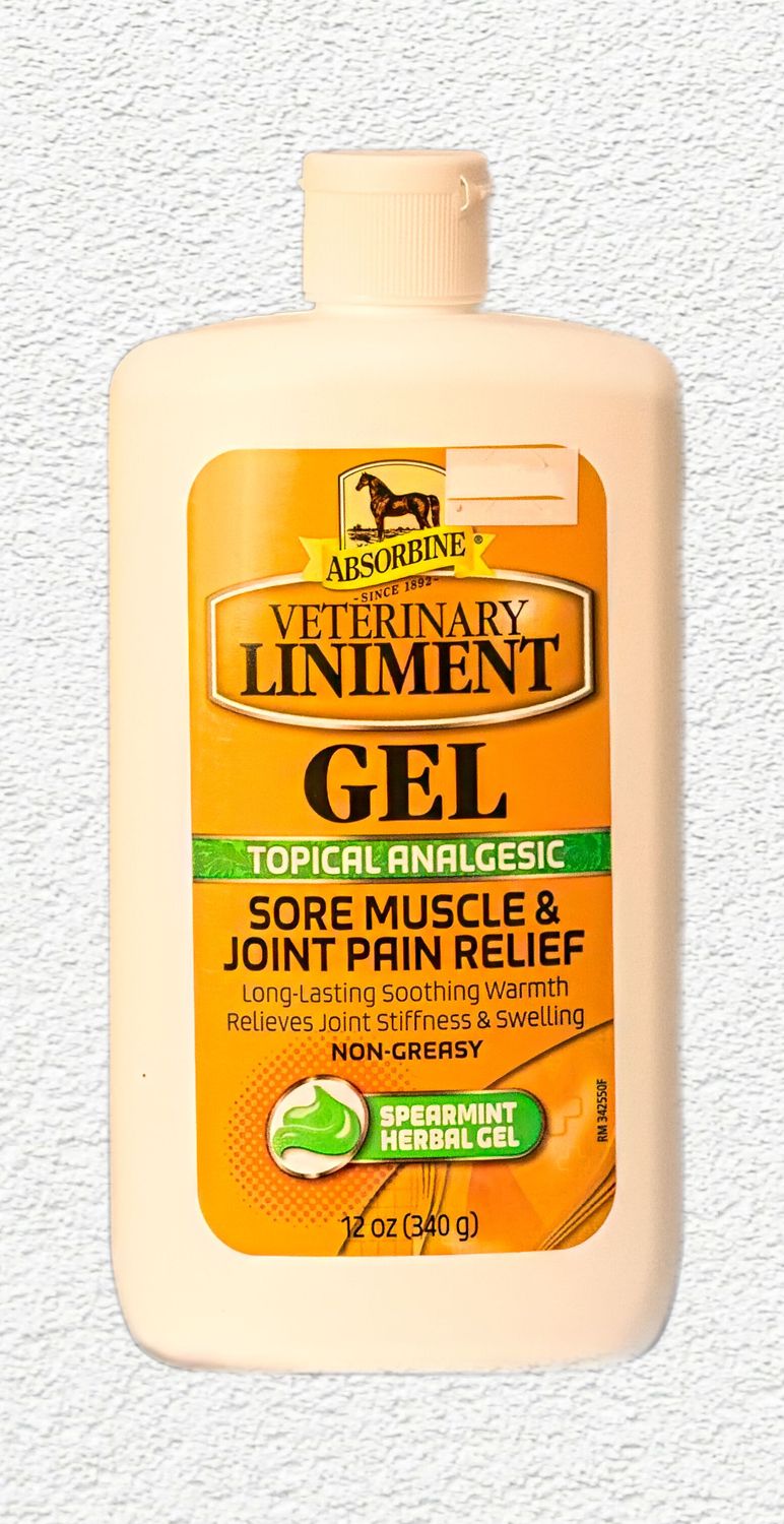 Absorbine Veterinary Liniment Gel, 12 oz