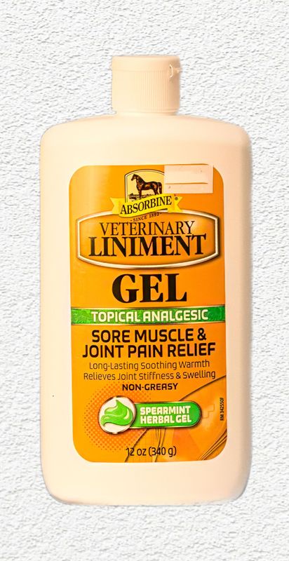 Absorbine Veterinary Liniment Gel, 12 oz