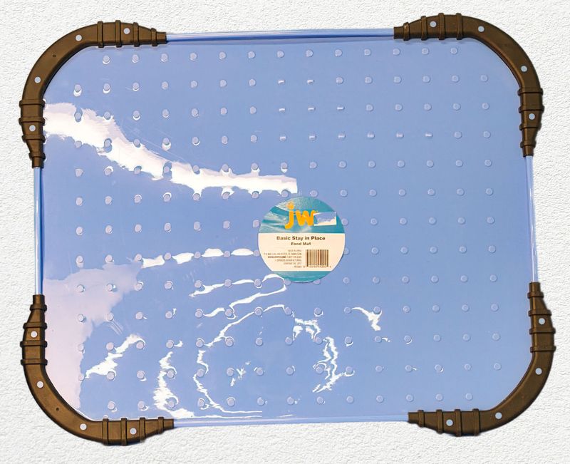 JW Pet Skid Stop Place Mat, 18.5 x 15.25 inches