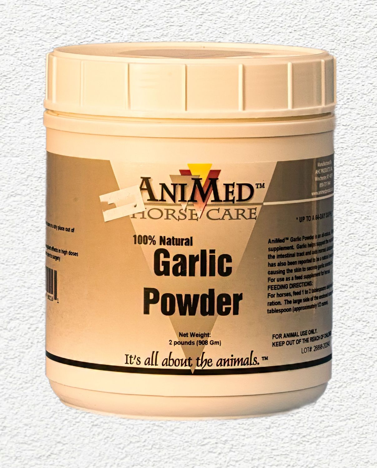 AniMed Garlic Powder Pure for Horses, 2 lb AniMed Garlic Powder Pure for Horses, 2 lb