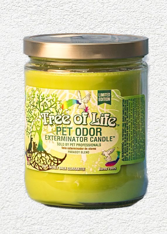 Pet Odor Exterminator Candle - Tree of Life Limited Edition - 13 oz