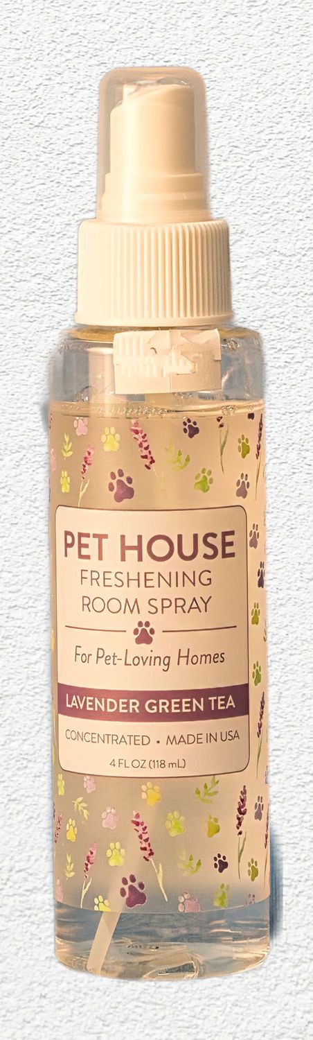 Pet House Room Spray - Lavender Green Tea - 4 oz