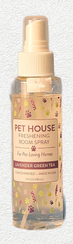 Pet House Room Spray - Lavender Green Tea - 4 oz