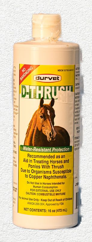 Durvet D-Thrush Hoof Treatment - 16 oz