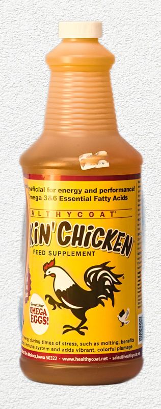 HealthyCoat Kickin' Chicken Feed Supplement - Quart