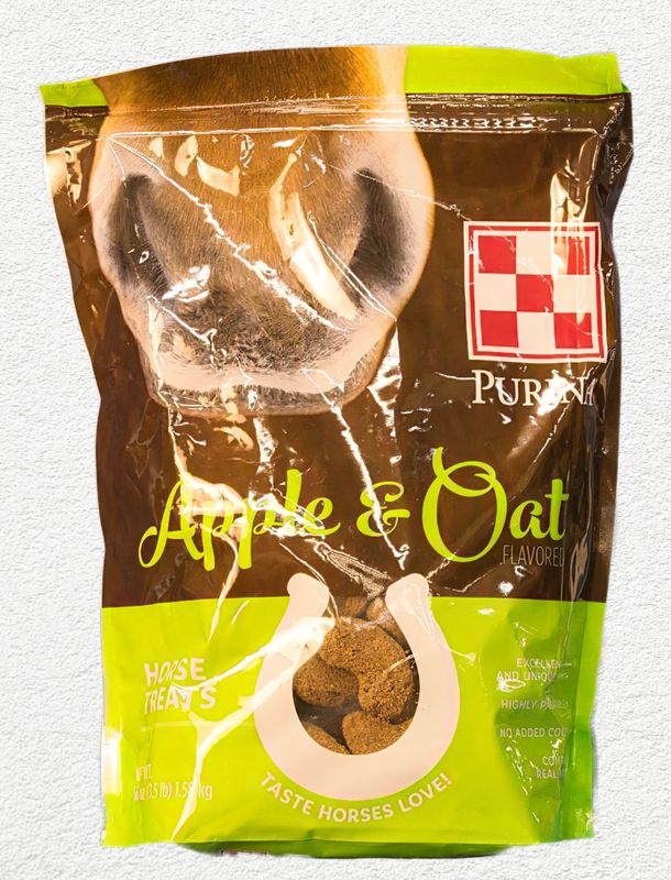 Purina Apple & Oat Horse Treats - 3.5 lb