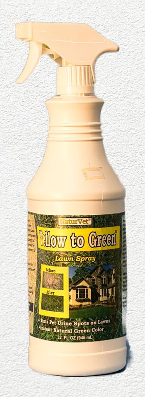 NaturVet Yellow to Green Lawn Spray - 32 oz