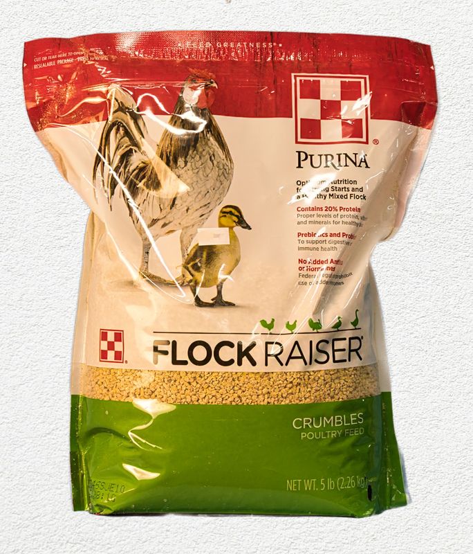 Purina Flock Raiser Crumbles - 5 lb