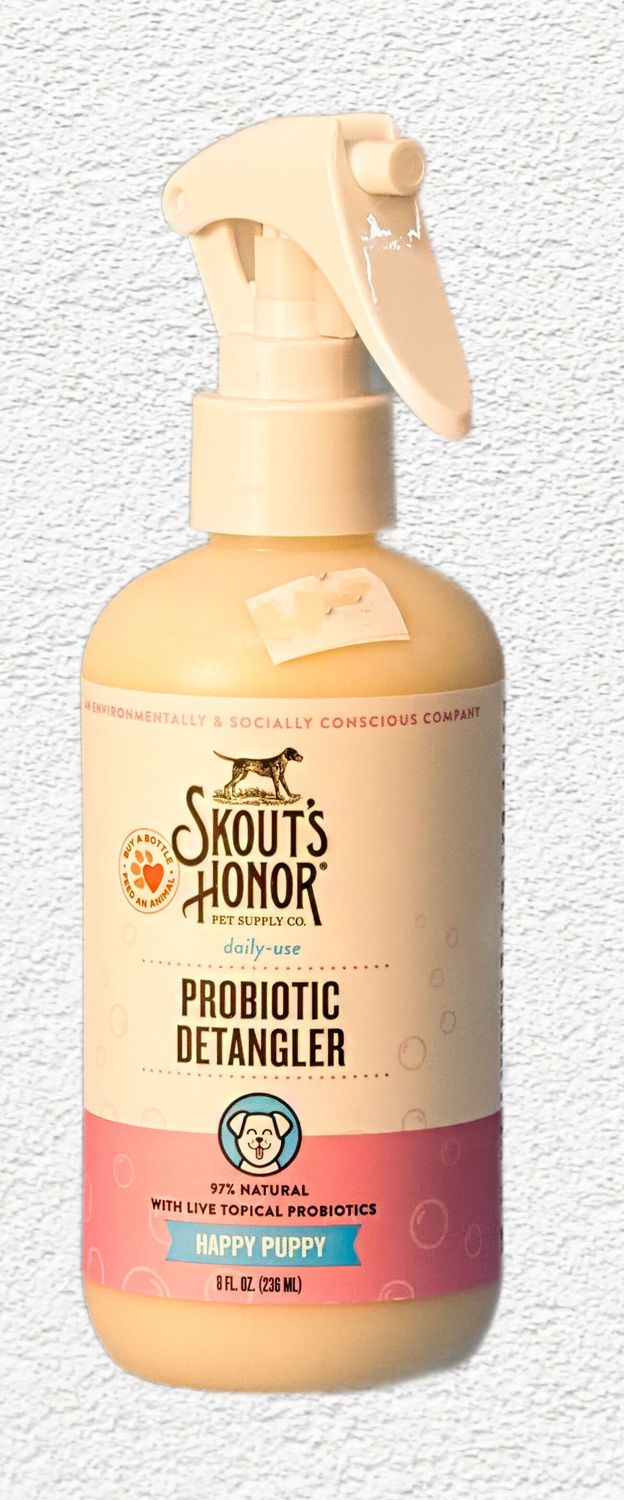 Skout's Honor Probiotic Happy Puppy Detangler - 8 oz