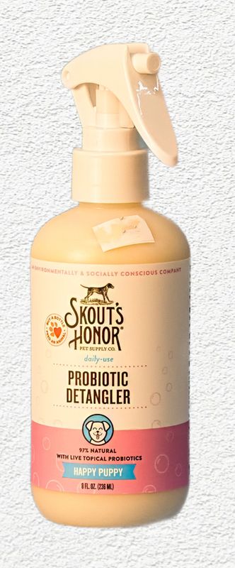 Skout's Honor Probiotic Happy Puppy Detangler - 8 oz