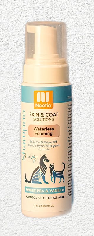 Nootie Tearless Sweet Pea and Vanilla Foaming Puppy Shampoo - 7 oz