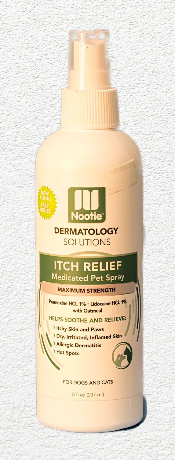 Nootie Anti-Itch Medicated Spray - Cucumber Melon Scent (8 oz)