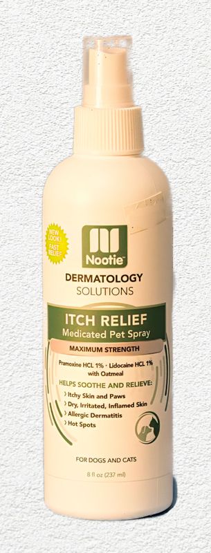 Nootie Anti-Itch Medicated Spray - Cucumber Melon Scent (8 oz)