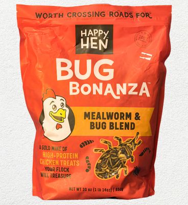 Happy Hen Bug Bonanza Chicken Treats - 30 oz