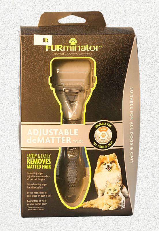 FURminator Adjustable Dematter Tool for Dogs and Cats