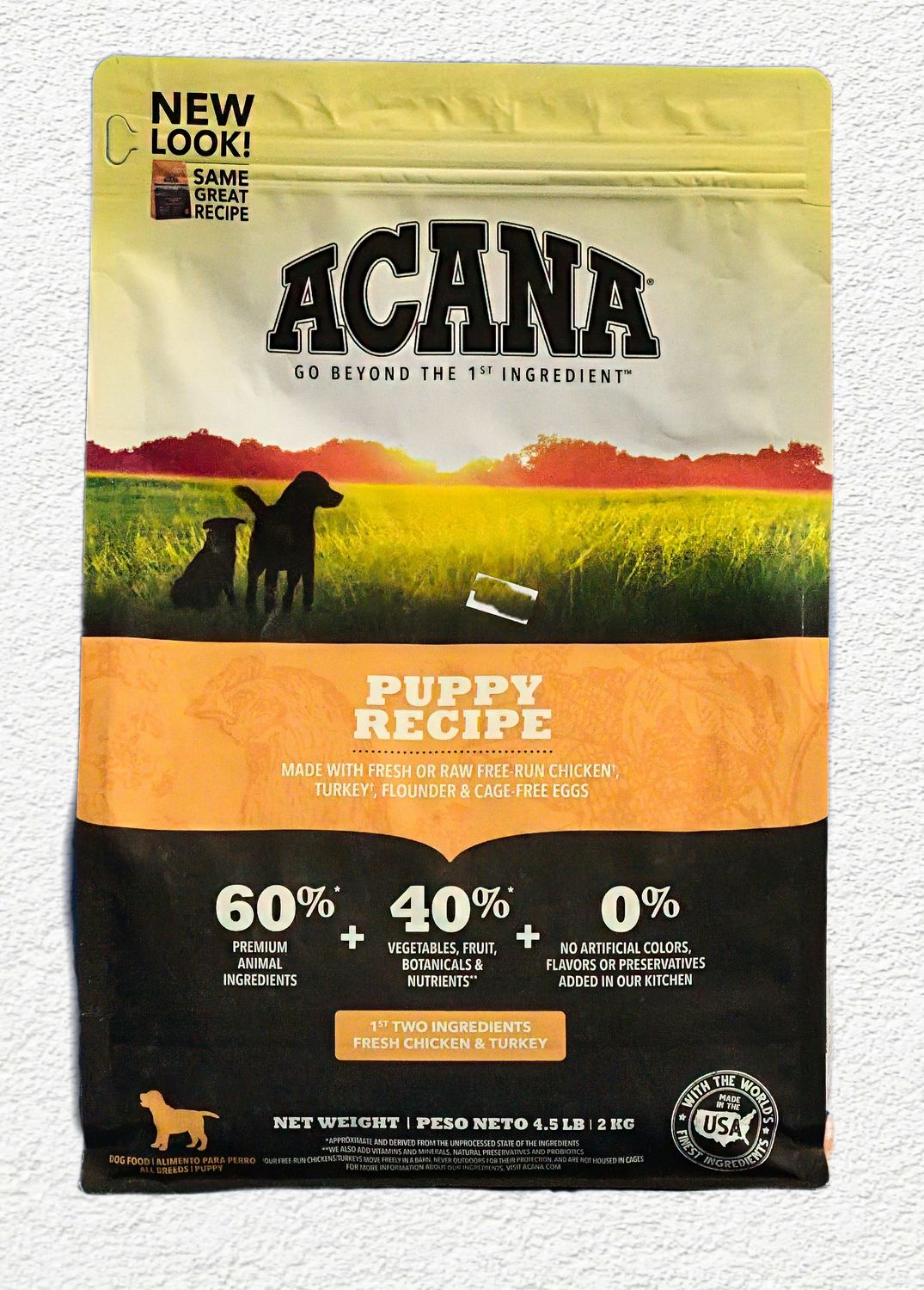 Acana Heritage Grain-Free Puppy and Junior Formula Dry Dog Food, 4.5 lbs Acana Heritage Grain-Free Puppy and Junior Formula Dry Dog Food, 4.5 lbs