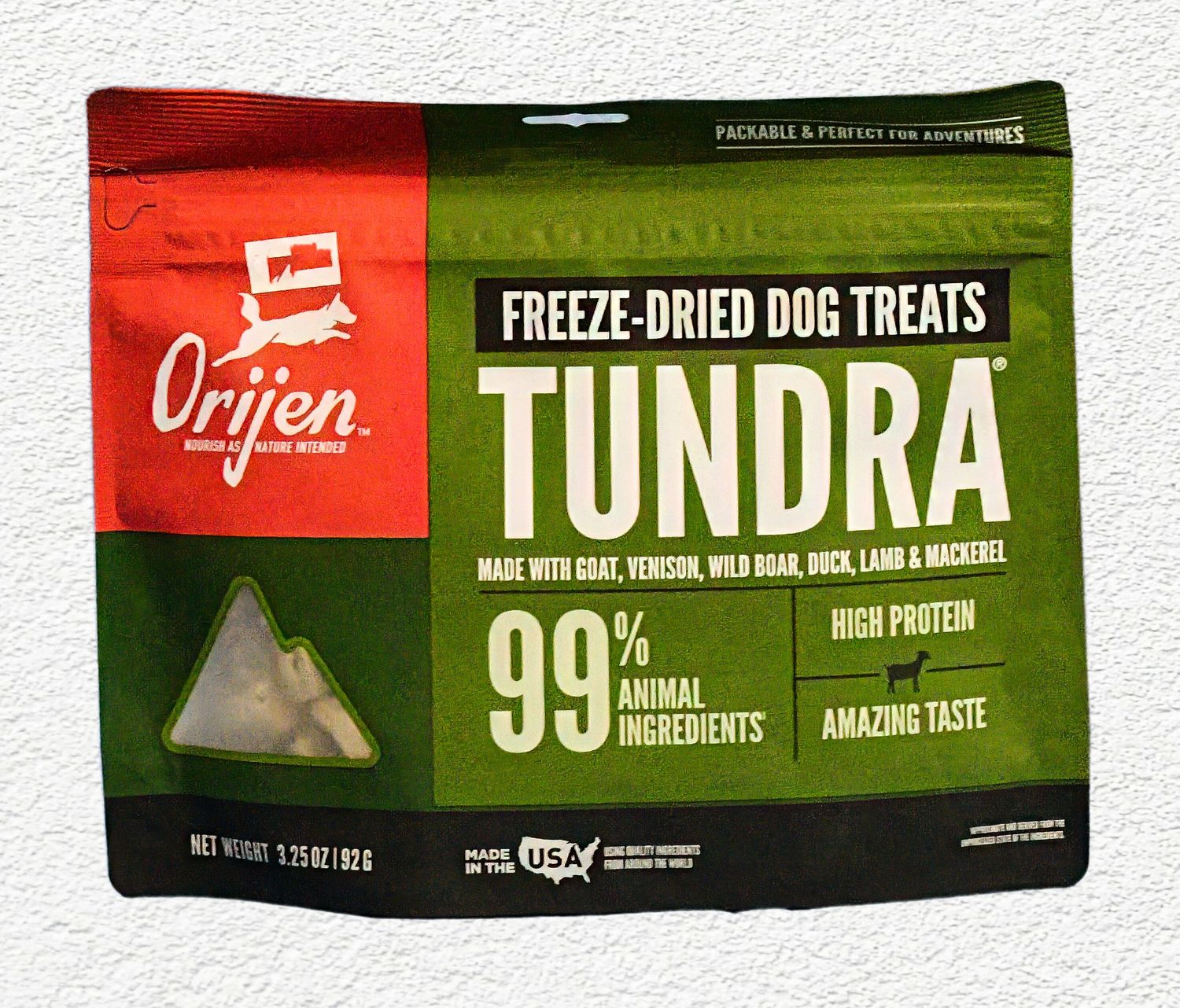 Orijen Tundra Freeze-Dried Dog Treats, 3.25 oz