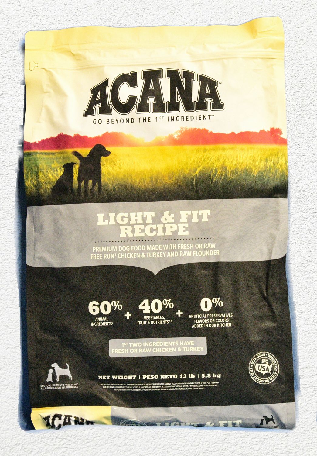 Acana Heritage Grain-Free Light & Fit Formula Dry Dog Food, 13 lbs Acana Heritage Grain-Free Light & Fit Formula Dry Dog Food, 13 lbs