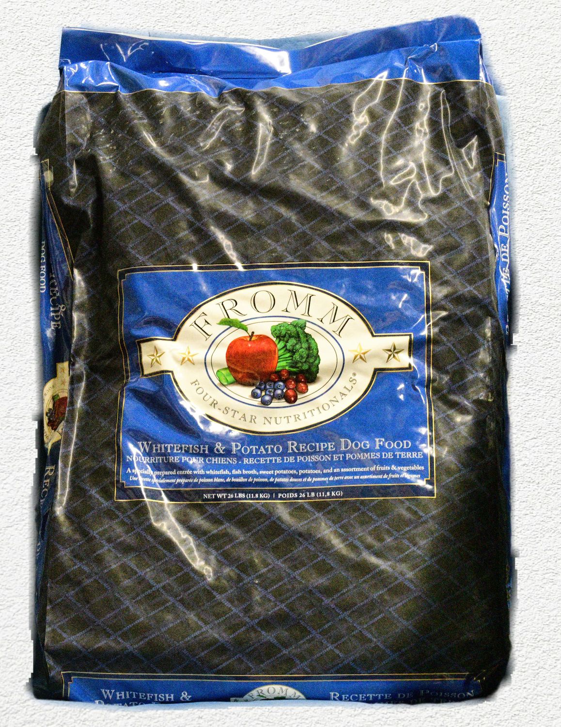 Fromm Four-Star Whitefish & Potato Dry Dog Food 26 lb