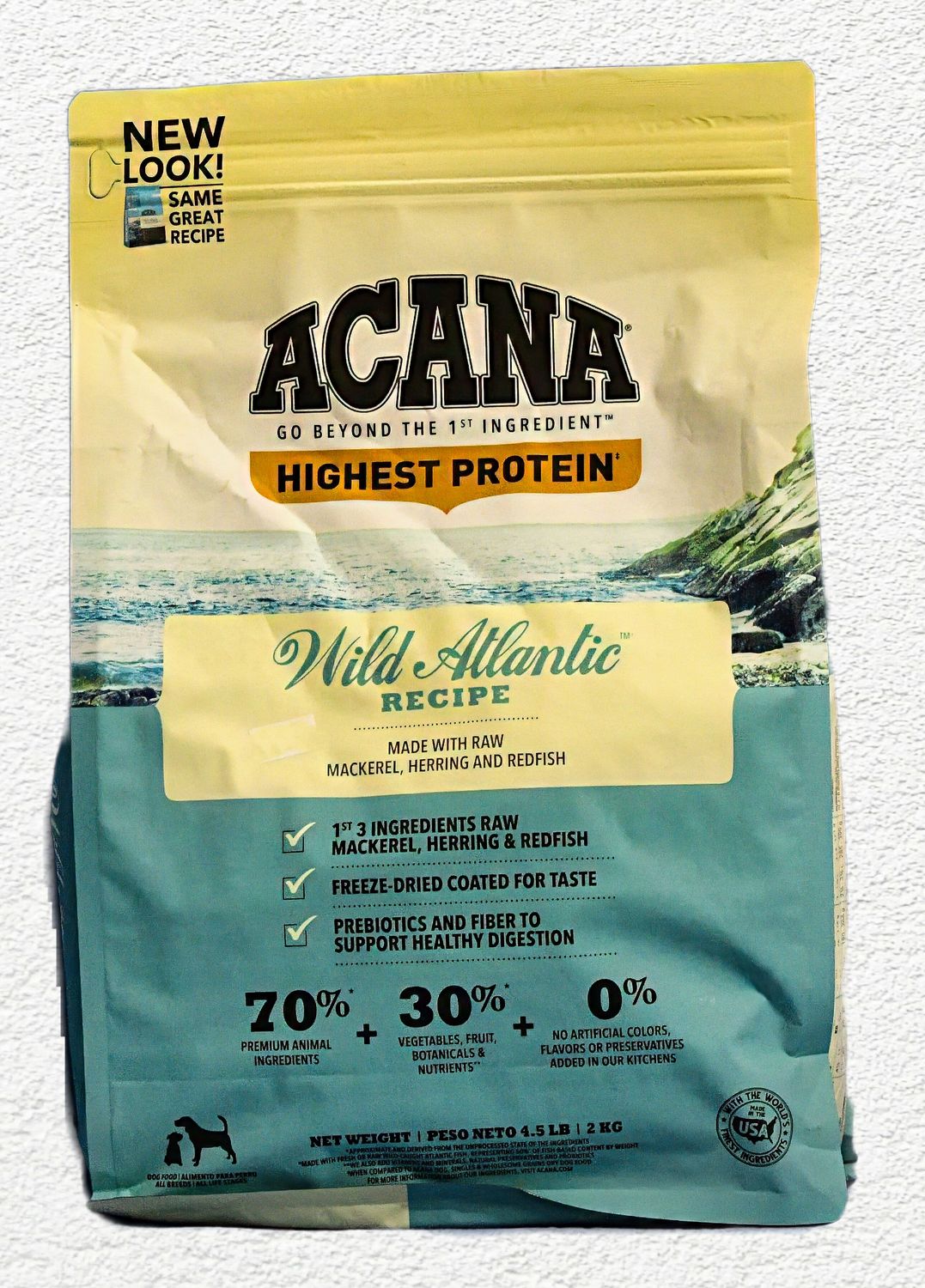 Acana Wild Atlantic Grain-Free Dry Dog Food, 4.5 lbs