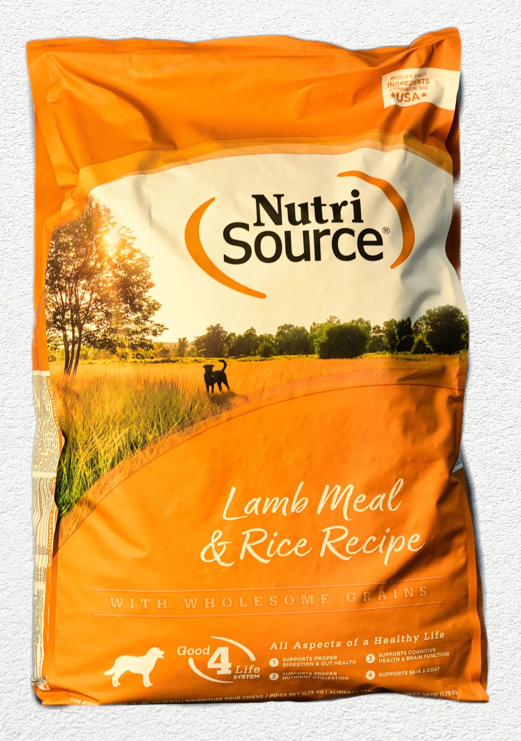 NutriSource Adult Lamb & Rice Dog Food - 26 lb