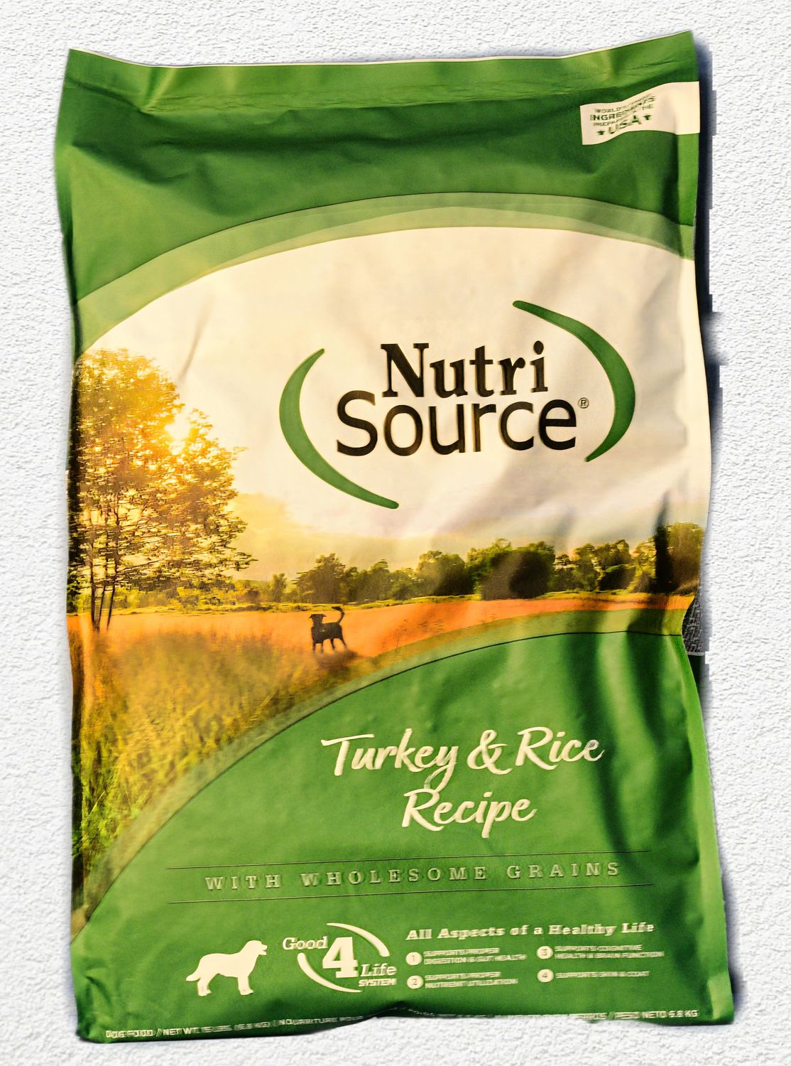 NutriSource Turkey & Rice Recipe Dry Dog Food 12 lb