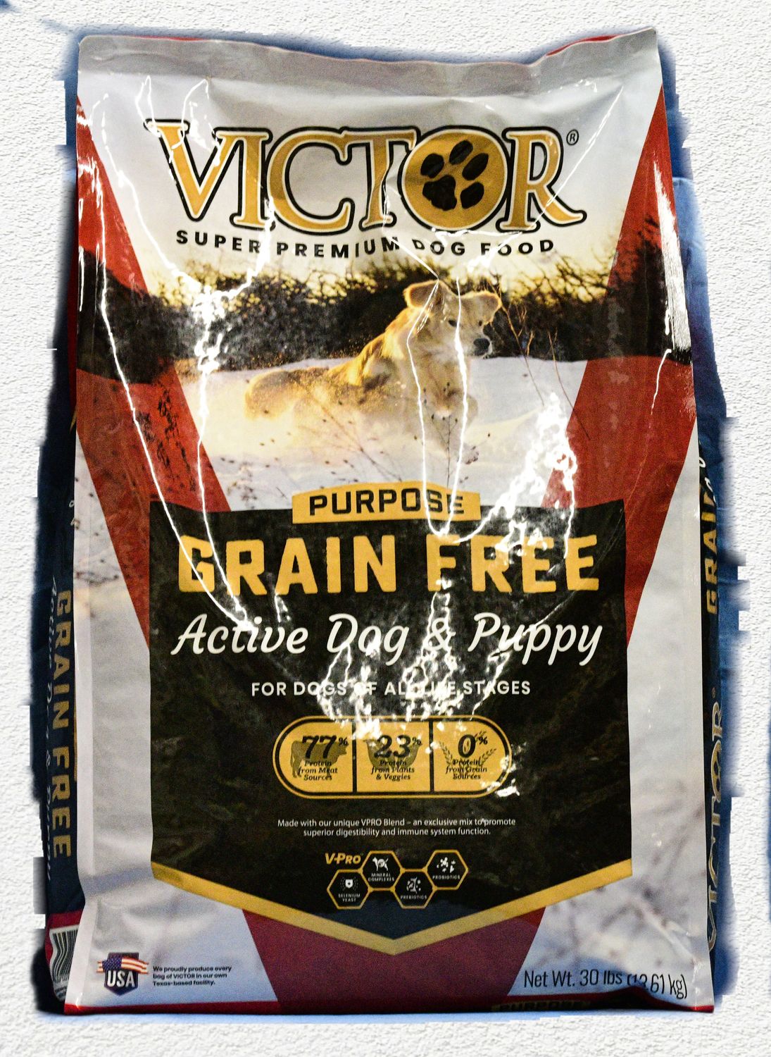 Victor Purpose Grain-Free Active Dog & Puppy Dry Dog Food, 30 lb Victor Purpose Grain-Free Active Dog & Puppy Dry Dog Food, 30 lb