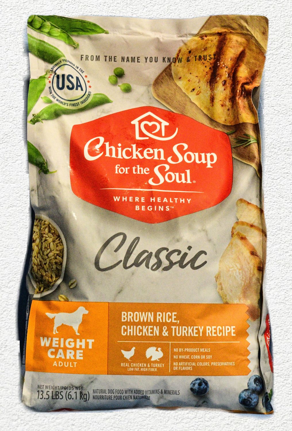 brown rice chicken soup for the soul dog food grain free