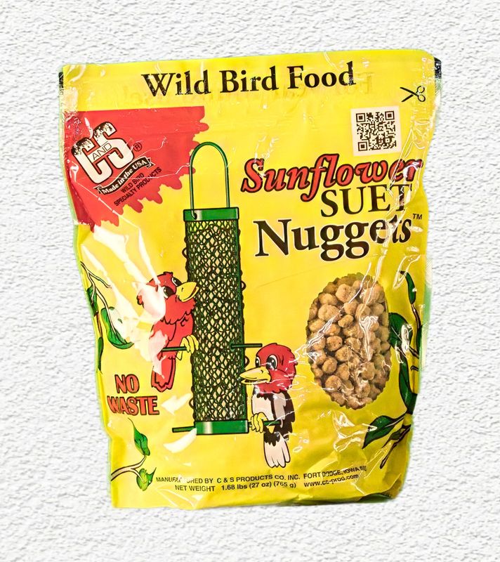 C&S Sunflower Suet Nuggets, 27 oz.