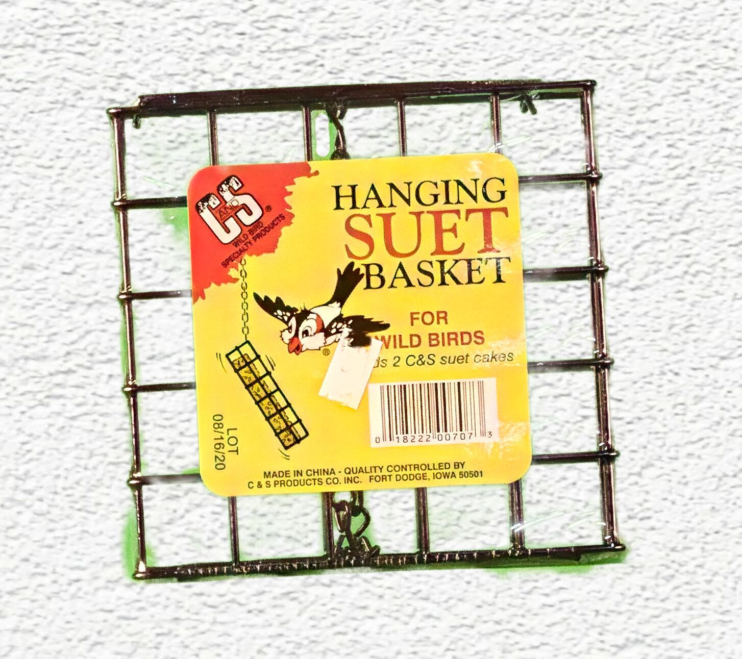 C&S Double Suet Basket Feeder