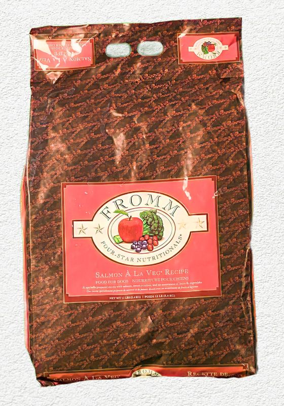 Fromm Four-Star Salmon À La Veg Dry Dog Food 12 lb