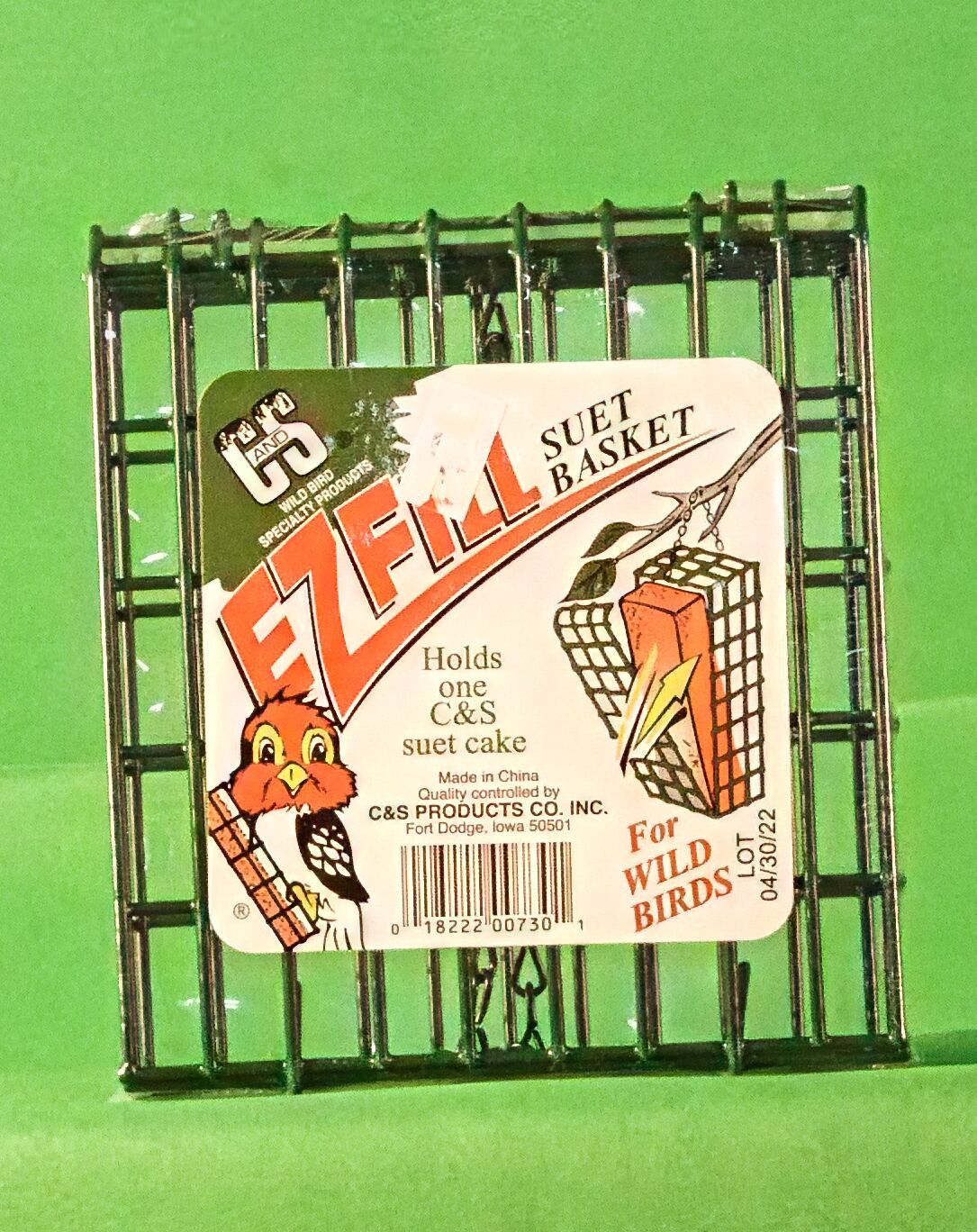 C&S EZ Fill Suet Basket Feeder