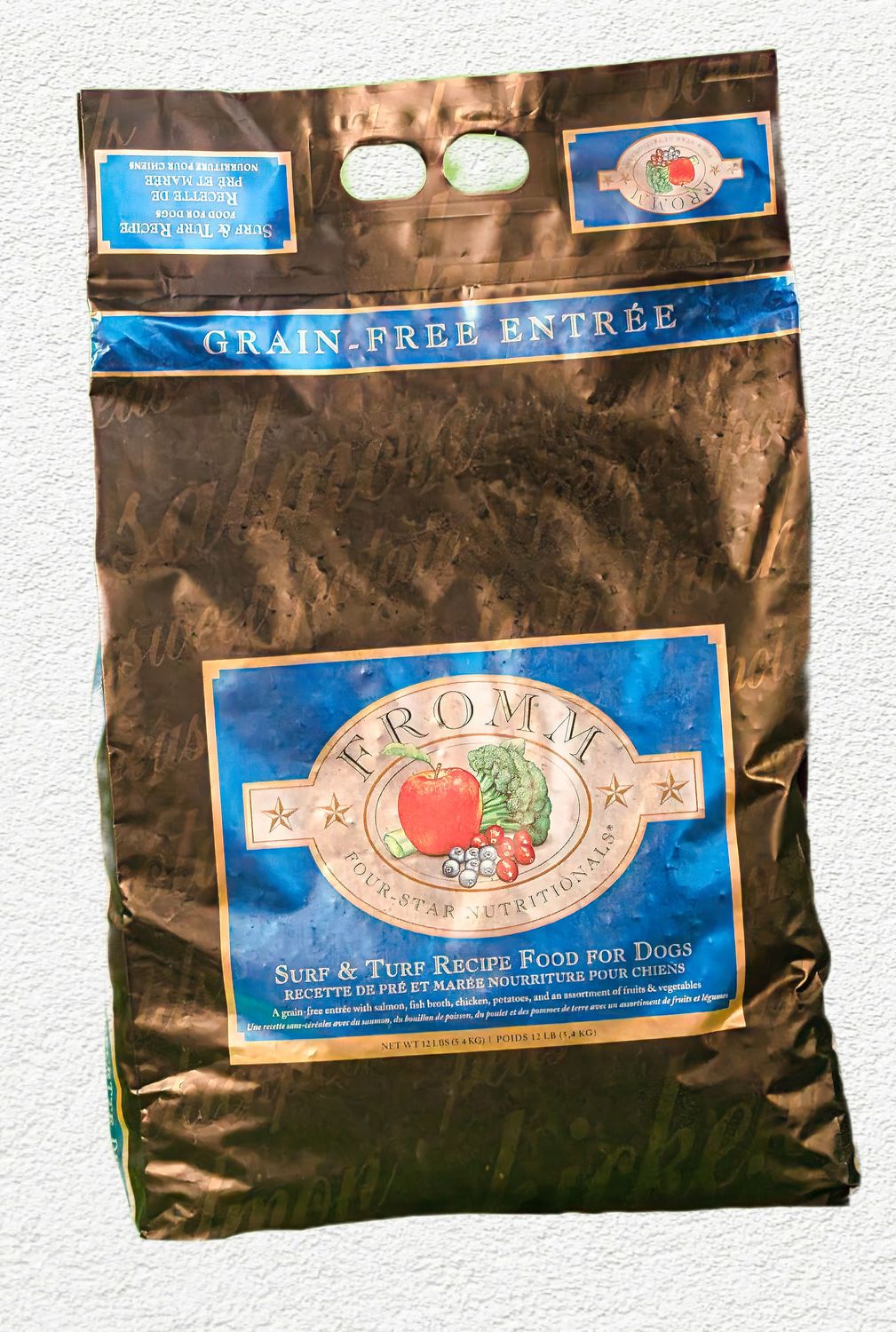 Fromm Four-Star Surf & Turf Dry Dog Food 12 lb