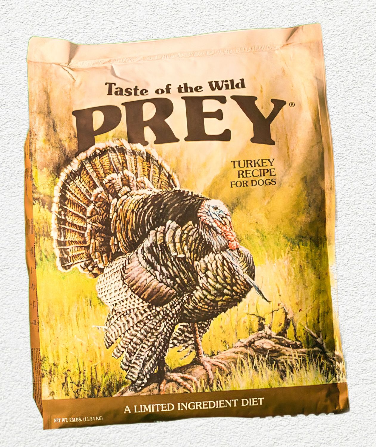 Taste of the Wild Prey Limited Ingredient Turkey Formula Dry Dog Food, 25 lb
