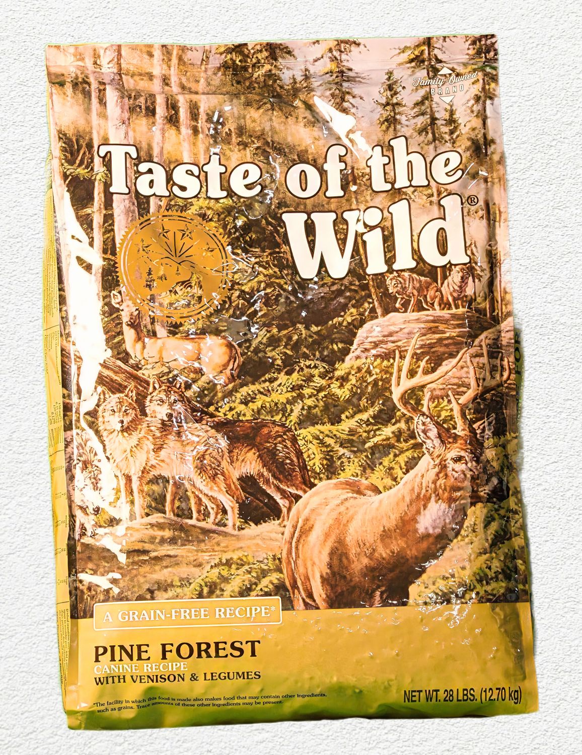 Taste of the Wild Pine Forest Grain-Free Dry Dog Food with Venison & Legumes, 28 lb Taste of the Wild Pine Forest Grain-Free Dry Dog Food with Venison & Legumes, 28 lb