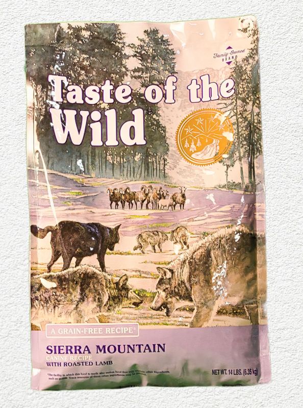 Taste of the Wild Canine Recipe Grain - Free Sierra Mountain with Roasted Lamb - 14 lb