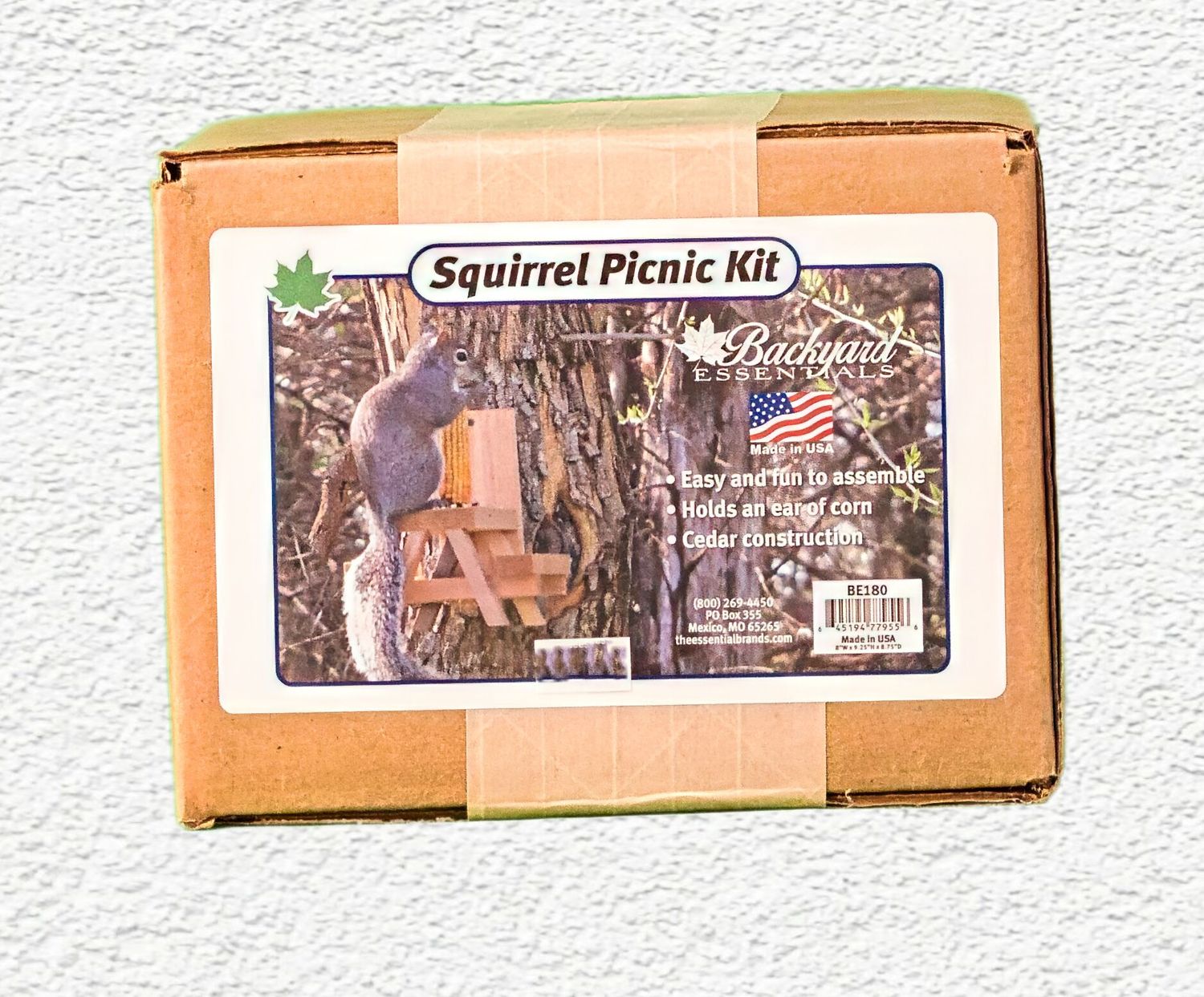 BUILD A SQUIRREL PICNIC TABLE KIT