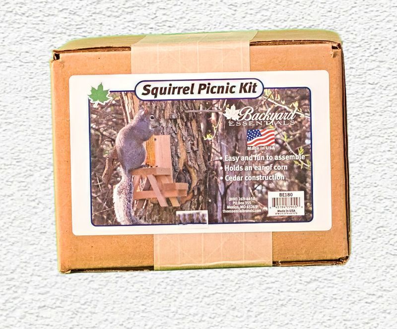 BUILD A SQUIRREL PICNIC TABLE KIT