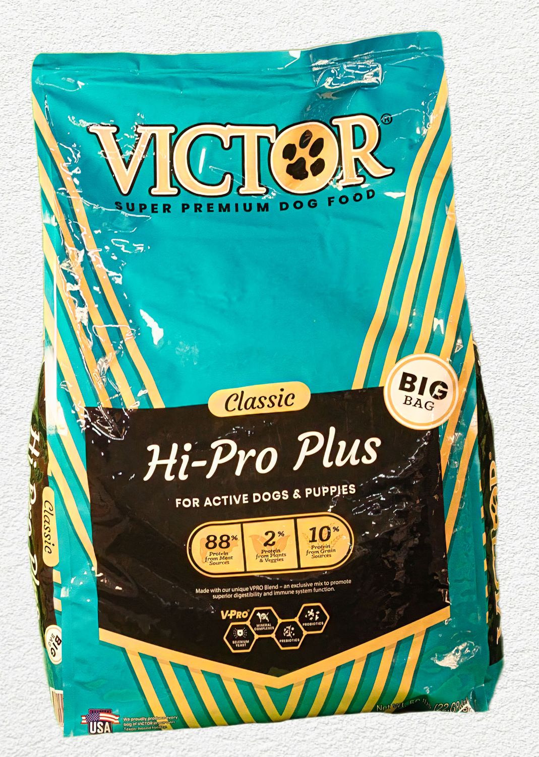 VICTOR Classic Hi-Pro Plus Dry Dog Food 50lb