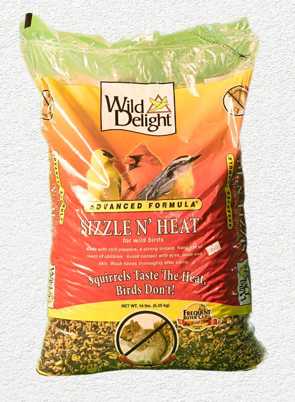 Wild Delight Sizzle N' Heat Bird Food 14 lb Bag