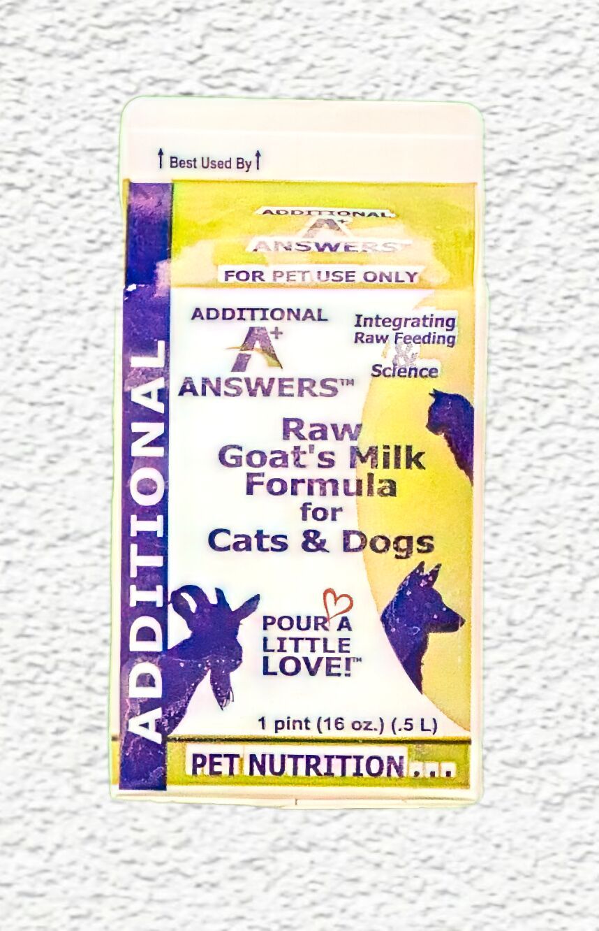 Answers Frozen Additional Goat's Milk, 1 Pint
